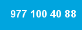 977 100 40 88 977 100 40 88